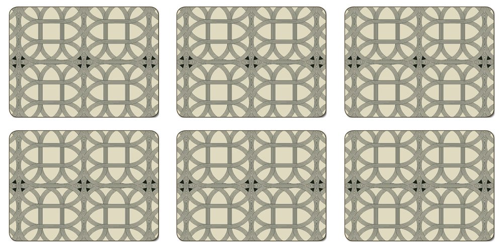 Jason Lamerie Lattice Placemats - Set of 6