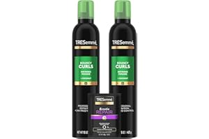 TRESemmé Defining Hair Mousse, Bouncy Curls 2-Pack – Curly Hair Products with Nourishing Coconut & Avocado Oil + Keratin Hair Mask
