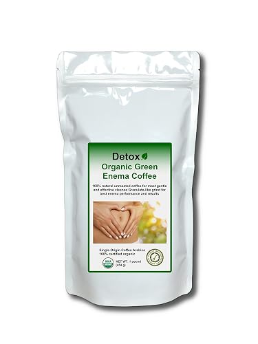 Detox Organic Green Enema Coffee (1 Pound) - Germany's No.1 for Therapy ...