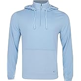 Greg Norman Shark Collection Lab 1/4 Zip Hoodie Cloud Heather Outerwear Men L