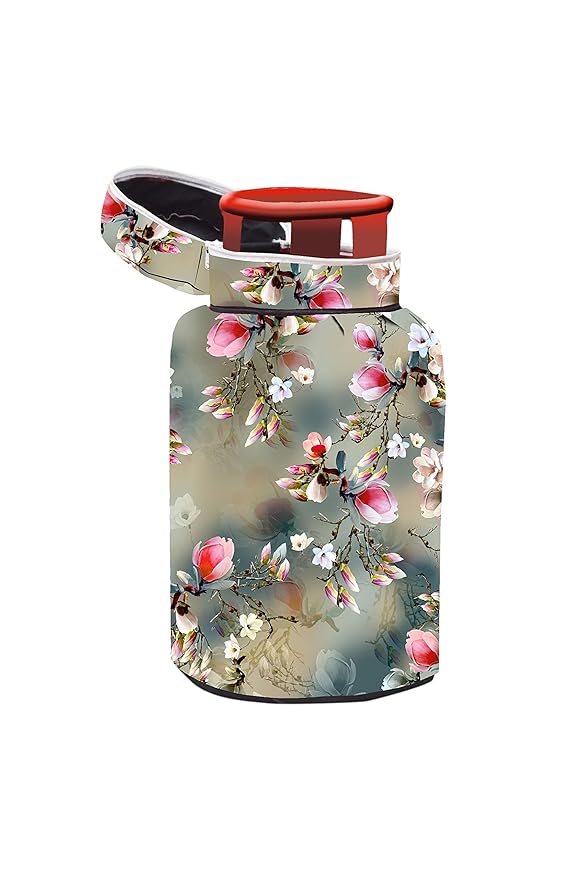 GS Traders™ PVC Waterproof and Dust Proof Gas Cylinder Covers (Design