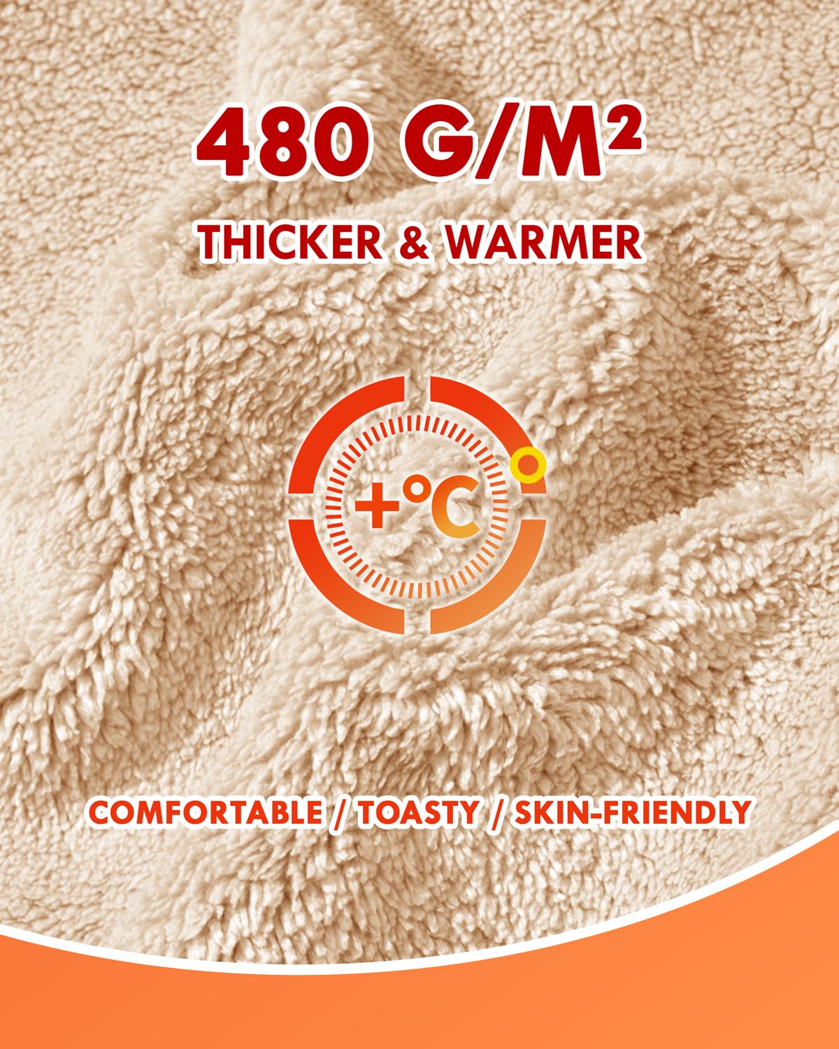 Peakwell Winter Pullover Herren Warm Sherpa Fleece Sweatshirts Thermo Arbeitspullover Langarm Shirts, Schwarz, L 6