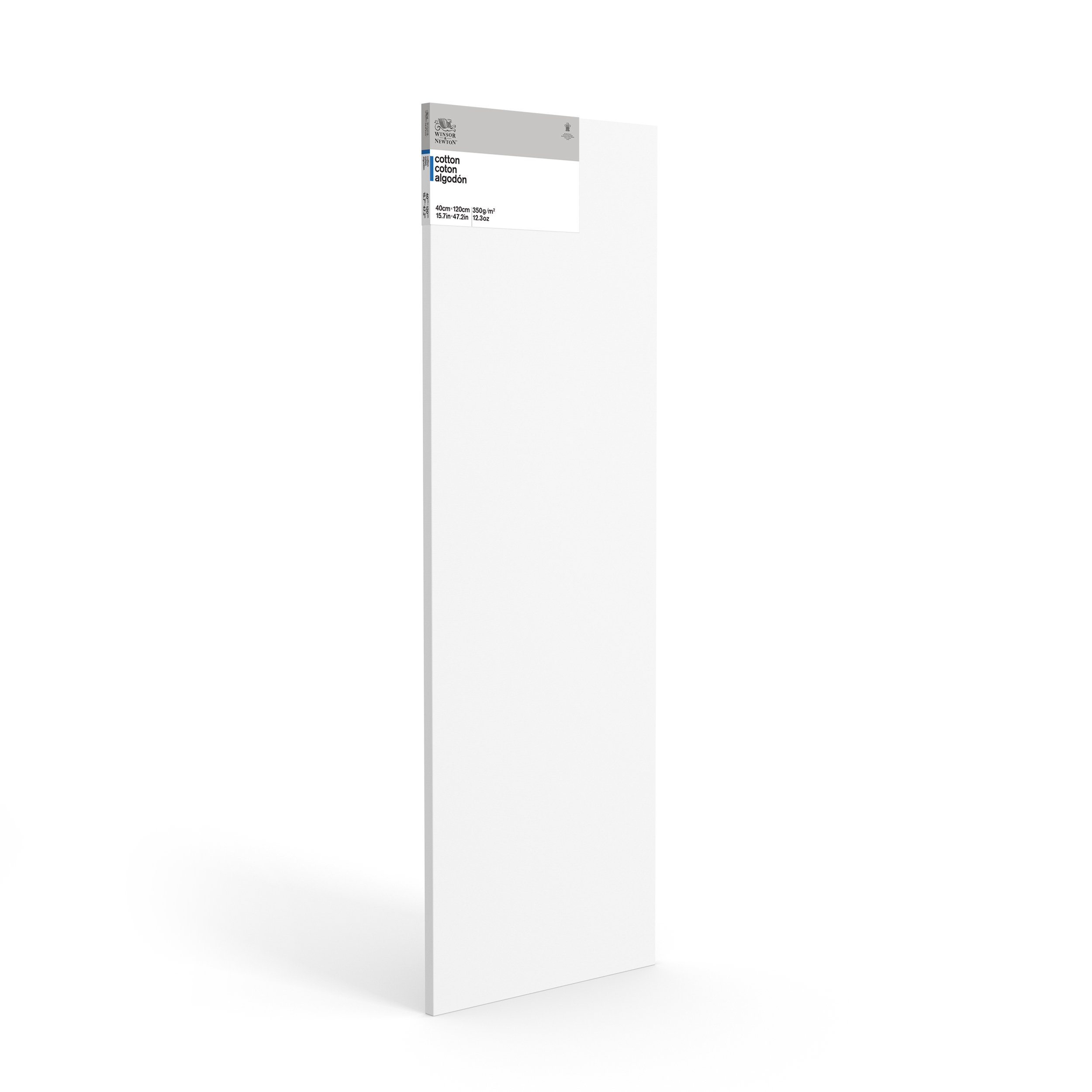 Winsor & Newton 6206059 Professional Stretcher Frame Deep Edge Polycotton 385 g/m² Triple Primed Medium Grain Ideal for Oil and Acrylic Paints 50 x 50 cm