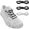 NDTEZUGT 3 Pairs Elastic Shoe Laces Replacement Laces for Running Shoes,Stretch Oval Shoe Strings Replacement Shoestrings