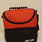 JUNDUN Bolsa Térmica con Bolso Accesorio para Llevar Cubiertos ...