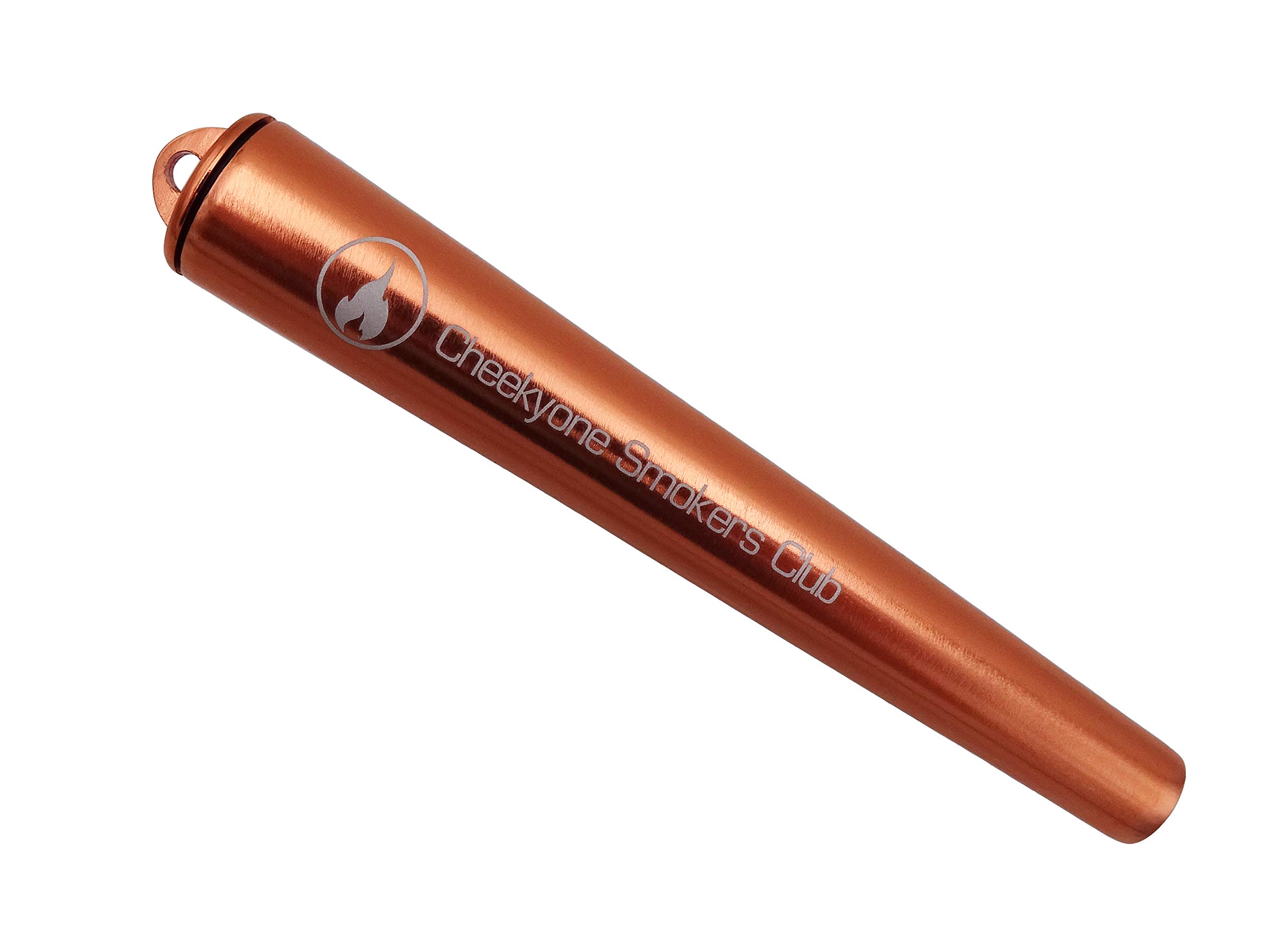 Cheeky One Smokers Club Metal King Size Joint Tube cig case (Bronze)