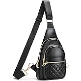 Sling Bag for Women Crossbody Leather Fanny Packs Chest Bag Fashion Sling Backpack Travel JASGOOD
