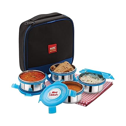 cello lunch box with bag