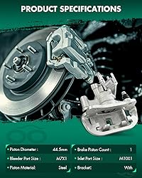 SCITOO 19B2754 Rear Left Disc Brake Caliper