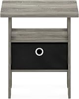 Furinno ANDREY Side Table End Table Night Stand French Oak 39.4cm view 7