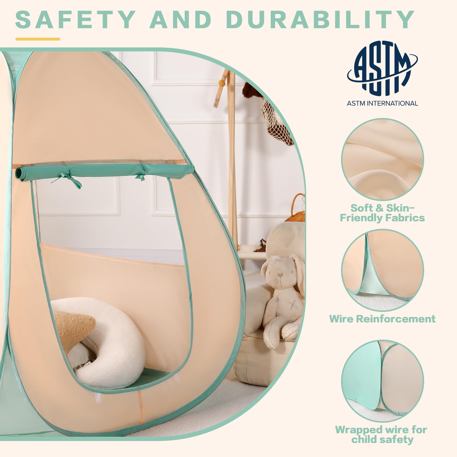 Play Tent Pop Up for Kids: Indoor and Outdoor Playhouse with Ball Pit and Tunnel for Toddlers, Boys, Girls, and Babies - Ideal for Playroom Toys or Christmas Fun