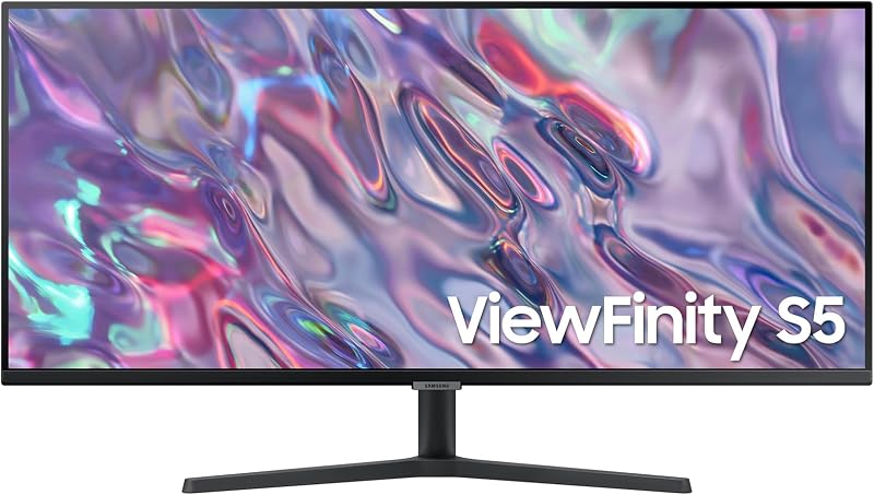 Écran PC View Finity S50GC 34" , Flat , UWQHD 3440x1440 , 100Hz , VA , 5ms , Flat , HDR10 , 3000:1 , HDMI , DisplayPort