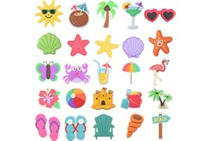 BULKITEM 25 Pcs Shoe Charms, Cute Shoe Accessories Charms for Teens Kids Adults, Aesthetic Shoe Decoration Charms for Clog Slides Sandals, Pink Party Favors