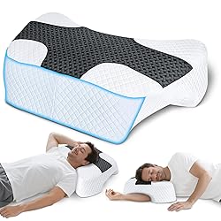 SAHEYER Side Sleeper Pillow with Arm Hole, Upgraded