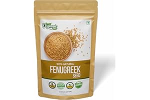 Organic Zing Fenugreek Seeds Also Known As Methi Seeds and Trigonella Foenum-Graecum | Vegan | Preservative Free | Product of