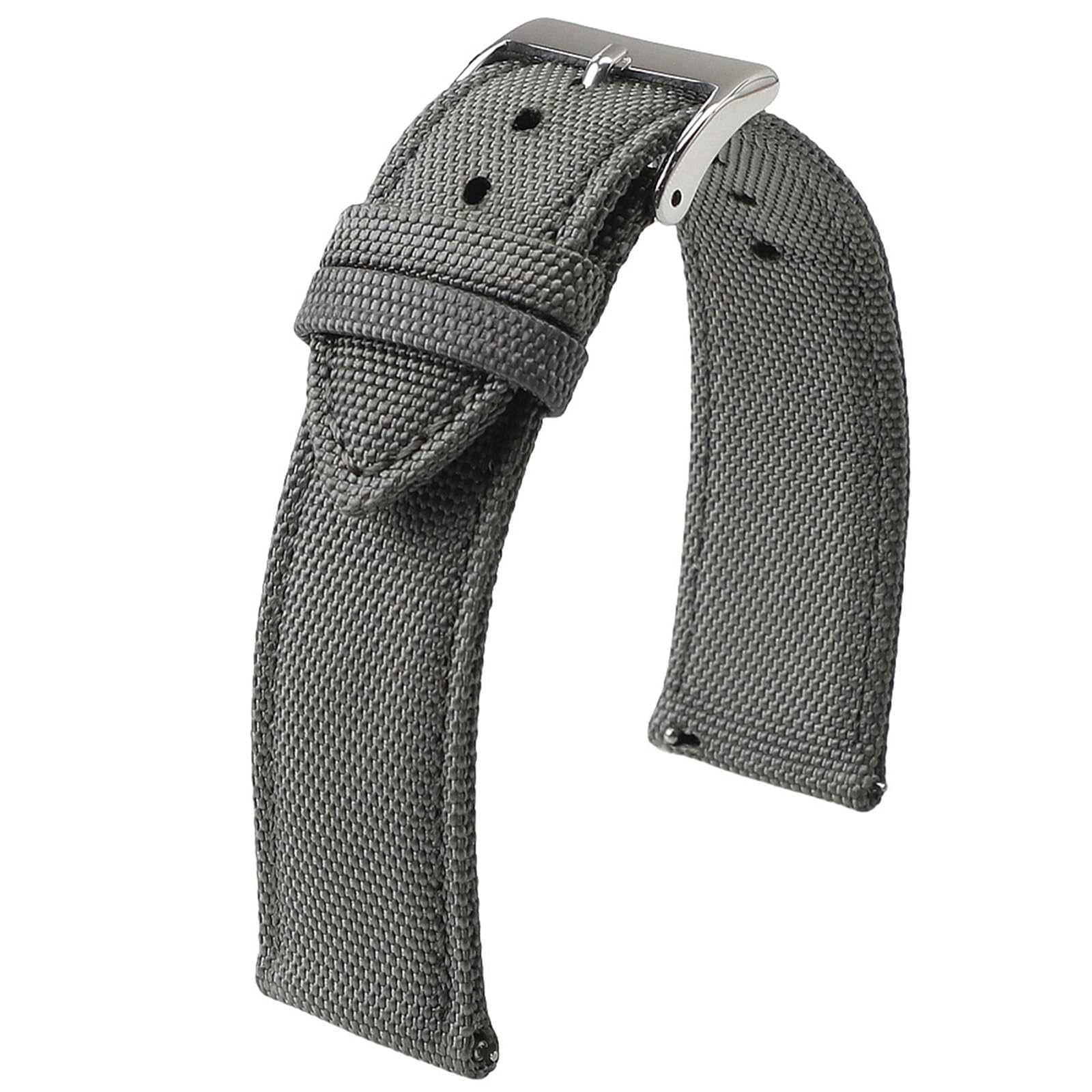 WOUKUP Correa de reloj de tela de vela 16 mm 18 mm 19 mm 20 mm 21 mm 22 mm Correa de reloj de nailon
