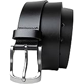 Urbanite Belt - 1.5 Inch Wide Genuine Leather Belt with Nickel-Free Buckle
