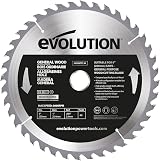 Evolution Power Tools Wood Carbide-Tipped Blade 230 mm 40 Tooth 25.4 mm bore view 1