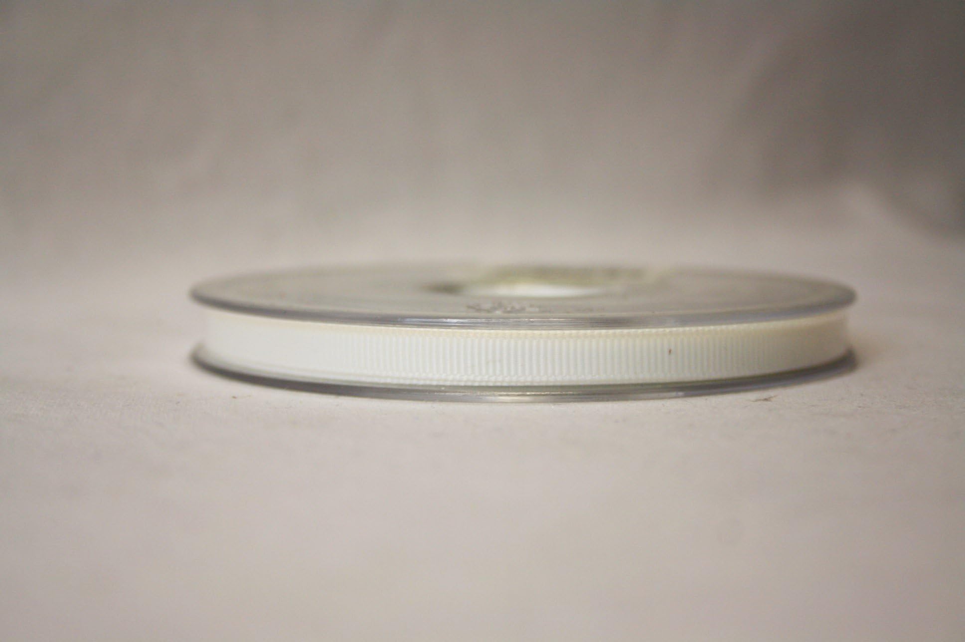 6mm x 20m Grosgrain Ribbon-Ivory