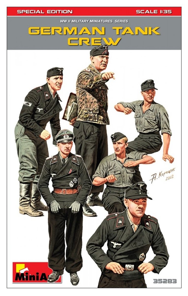 Miniart 1:35 - German Tank Crew Special Edition