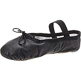 Bloch unisex-child Bloch Dance Girl's Dansoft Full Sole Leather Ballet Slipper/Shoe