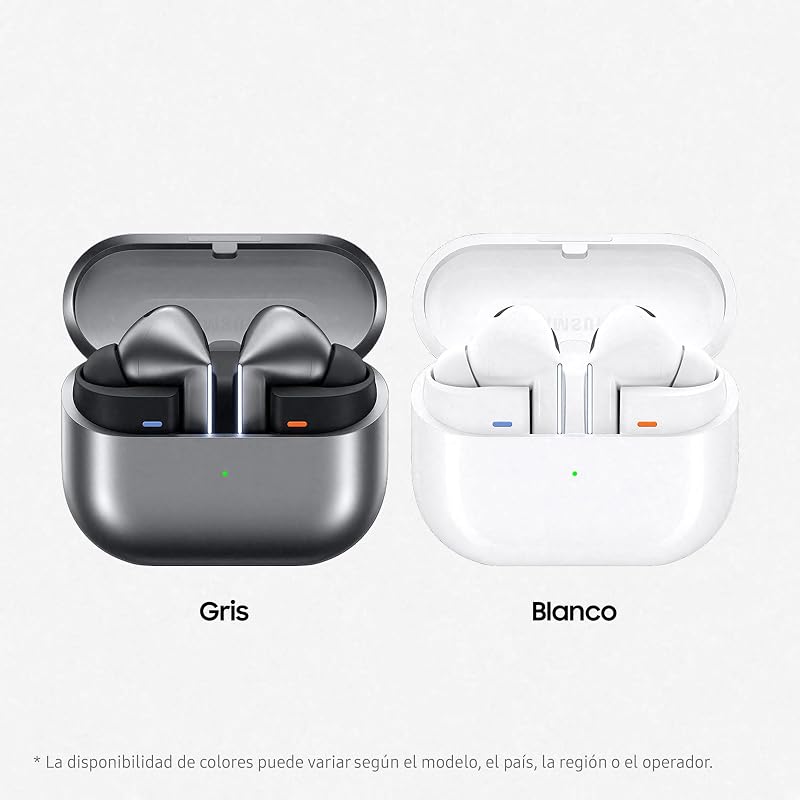 Galaxy Buds3 Pro + Cargador - Auriculares Inalámbricos, Cancelación de Ruido, Bluetooth, Audio 361, Sonido Hi-Fi, Gris (Versión Española)