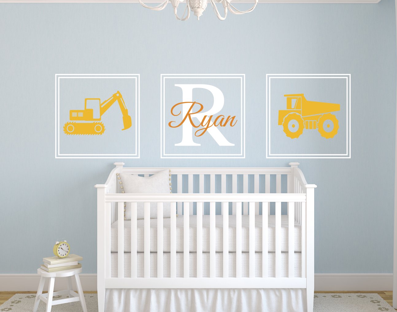 construction nursery decor