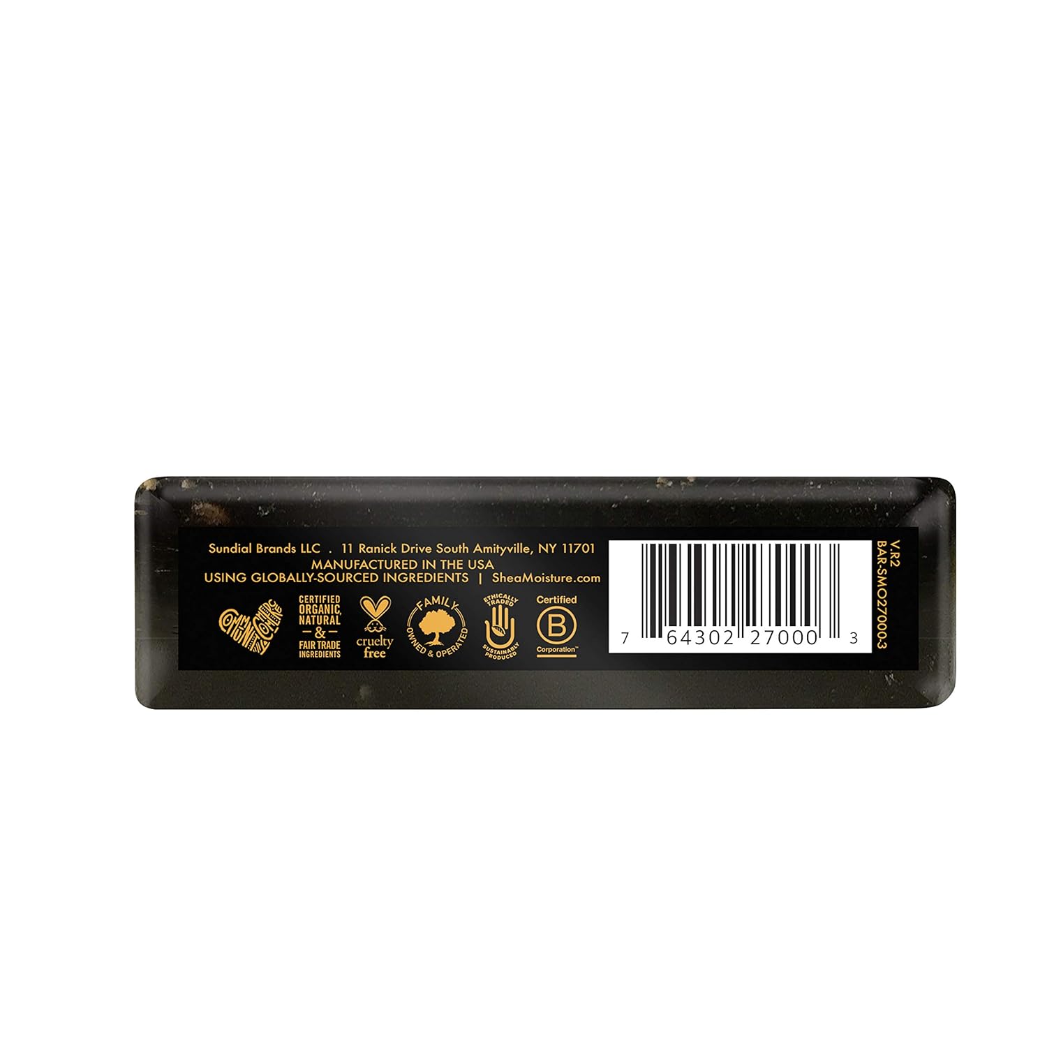 SheaMoisture Face & Body Bar for Oily, Blemish-Prone Skin African Black Soap to Clarify Skin 3.5 oz : Beauty