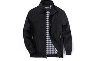 URBANFIND Men's Sports Shell Jacket Lightweight Windbreaker Outdoor Recreation Coat