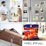 Qiuyan 30 PCS Neodymium Disc Magnets 10 x 1.8 mm Round Whiteboard Fridge Craft view 3