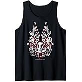 Looney Tunes Bugs Bunny Red Sugar Skull Tank Top