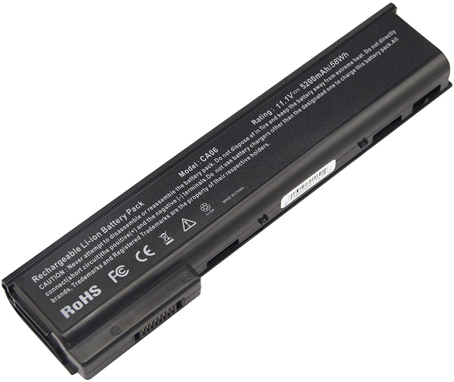 CA06 CA06XL Laptop Battery Replacement for HP ProBook 640 645 650 655 G0 G1 Spare 718677-421 718678-421 718755-001 718756-001 HSTNN-DB4Y HSTNN-LB4X HSTNN-LB4Y HSTNN-LB4Z HSTNN-LP4Z(10.8V 5200mah)