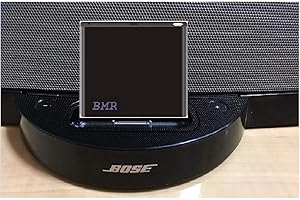 BMR A2DP Bluetooth Music Receiver Adapter for Bose SoundDock, 30 pin Docking Station, iPhone, Samsung, Nokia, HTC, LG, Echo Alexa