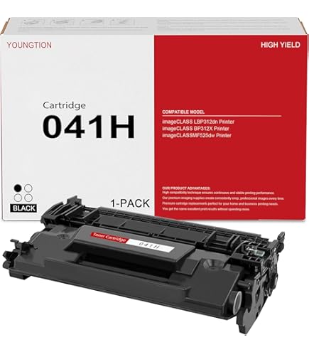 Amazon.com: Canon 041H Toner Cartridge - Black : Office Products