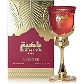 A CENTER Bahiya Women's Perfume 3.4Fl Oz Eau de Parfum With Blood Orange,Mandarin,Black Currant,Passion Fruit,Patchouli,Vanilla,Luxury Scent with Elegant Bottle for Women Gift