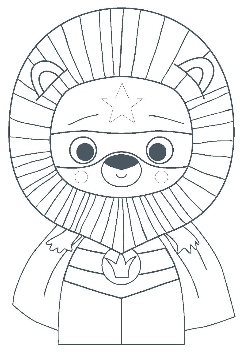 Avenue Mandarine Blocco da colorare sog to "Fate" Color Your Own Pupazzi da dita colore nero bianco Amazon Giochi e giocattoli