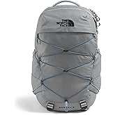 The North Face Borealis Commuter Laptop Backpack, Concrete, One Size | Water Repellent, Laptop Sleeve, Large Main Compartment