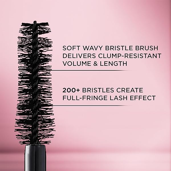 L’ORÉAL PARIS VOLUMINOUS MASCARA, VOLUPTUOUS VOLUME, INTENSE LENGTH, FEATHERY SOFT LASHES, NO FLAKING – PACK OF 2