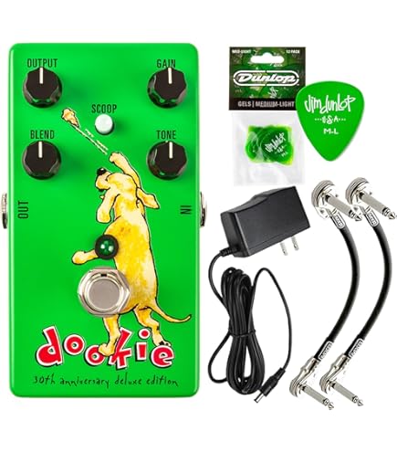 Amazon.com: MXR DD30 Green Day Dookie Drive Pedal – 30th