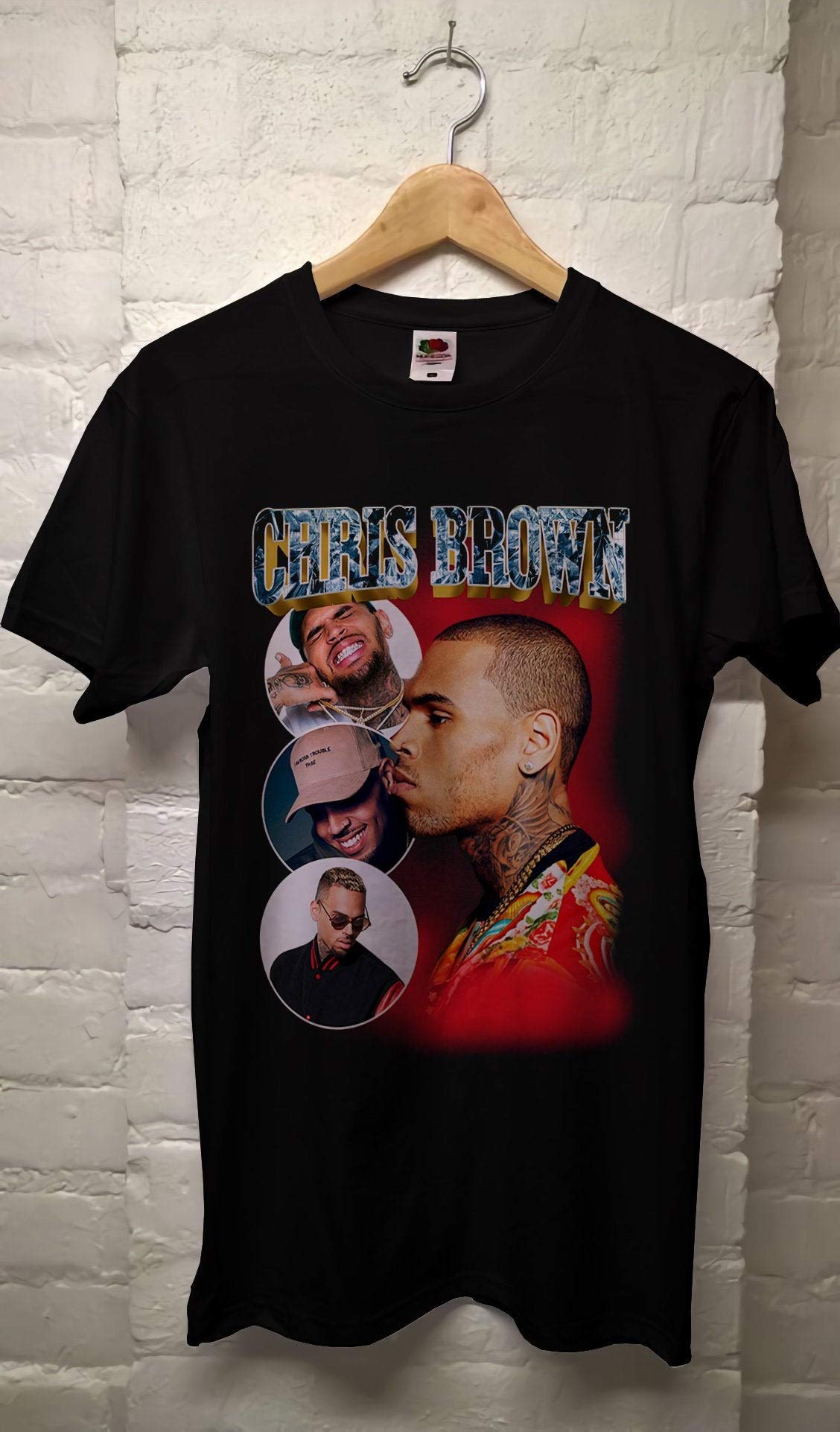 chris brown t shirt amazon