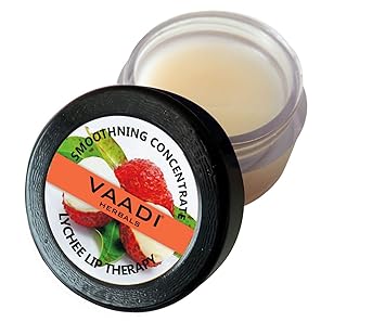 Vaadi Herbals Lip Balm, Lychee, 10 Gm