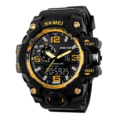 skmei watch 1155 gold