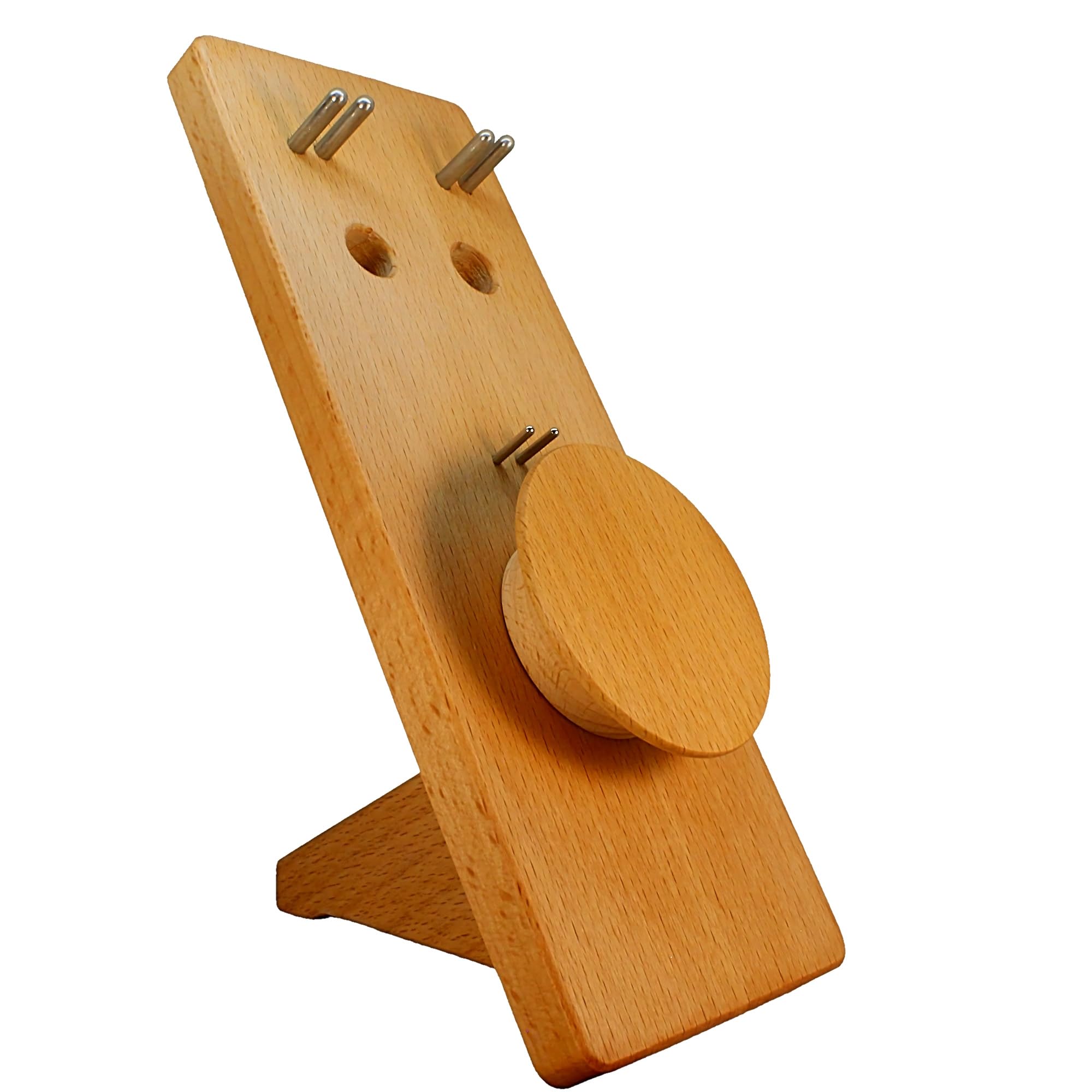 Woodbass Premium Wooden Headphone Stand for In-Ear IEM Headphones from Moondrop, Linsoul, KZ, Sennheiser, Thieaudio and Much More