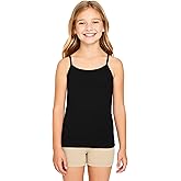 Kurve Girl’s Sleeveless Tank Top – Stretch Undershirts Cami Camisole, UV Protective Fabric, Rated UPF 50+ (Made in USA)