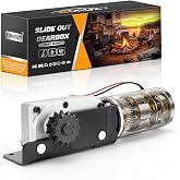 FOMIUZY Rv Slide Out Gearbox Housing R25076 Accu Slideout PMDC Motor R25075 Replaces R25076-1 225008 25076-1 R25075 R25074 64ZY-CJ001-039 3/16 Drive High Output 13 Gear Sprocket High Torque Parts