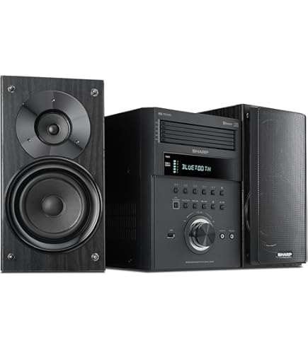 Amazon.com: Pioneer CD Mini Component System X-EM26(B) （Black