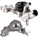 GIVEMER Engine Water Pump with Metal Gasket Fit for Dodge Durango 2016-2021 | for Jeep Grand Cherokee 2016-2022 for Grand Cherokee L 2021-2022 V6 3.6L Replace 120-4000 68311108AA