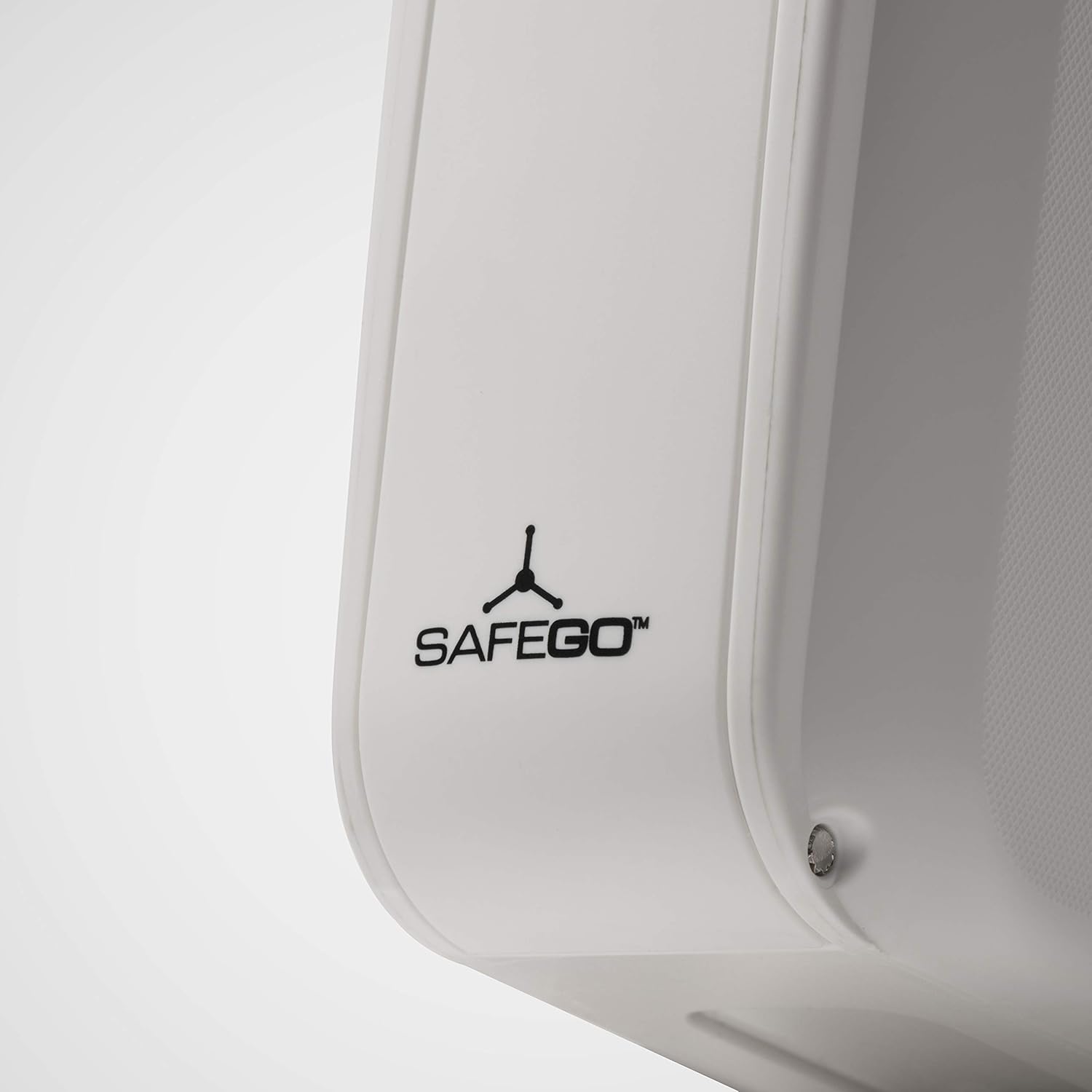 SAFEGO Portable Indoor/Outdoor Lock Box Safe with Key and Combination Access (Compact, White) : Office Products