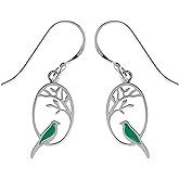Boma Jewelry Sterling Silver Bird Earrings