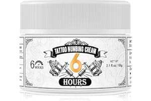 JEWII ENVI Tattoo Numbing Cream-5% Lidocaine,Maintains Maximum Strength for 6 Hours Without Pain,Numbing Cream for Waxing,Piercing and Tattoos-A1